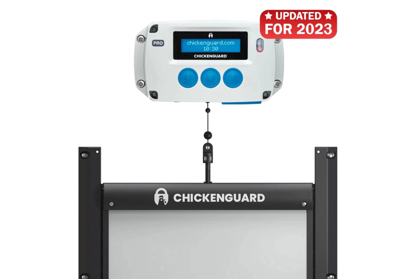 ChickenGuard Pro with Self-Locking Door Kit