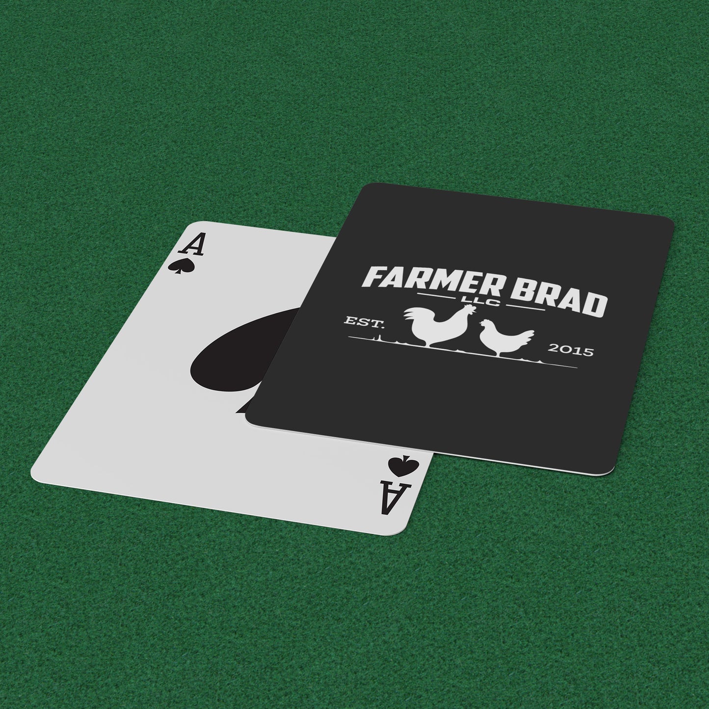 Official Farmer Brad Playing Cards