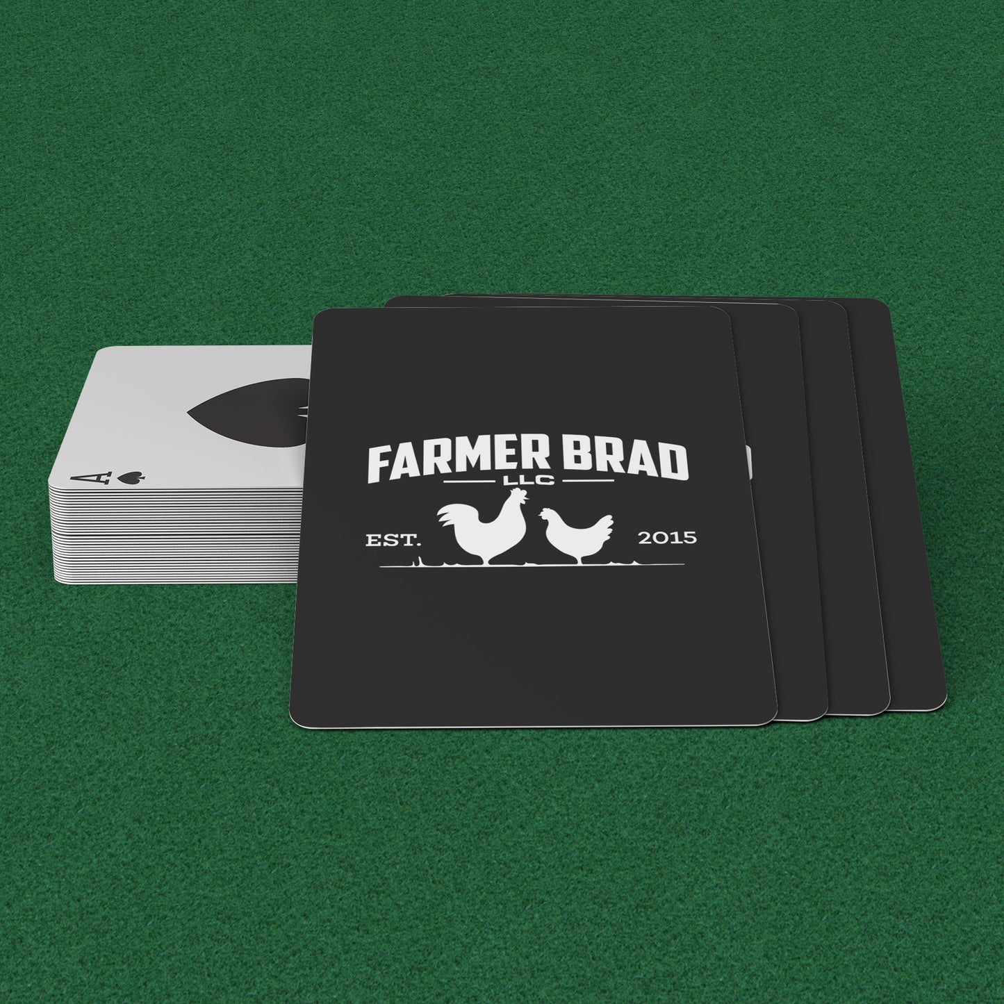 Official Farmer Brad Playing Cards