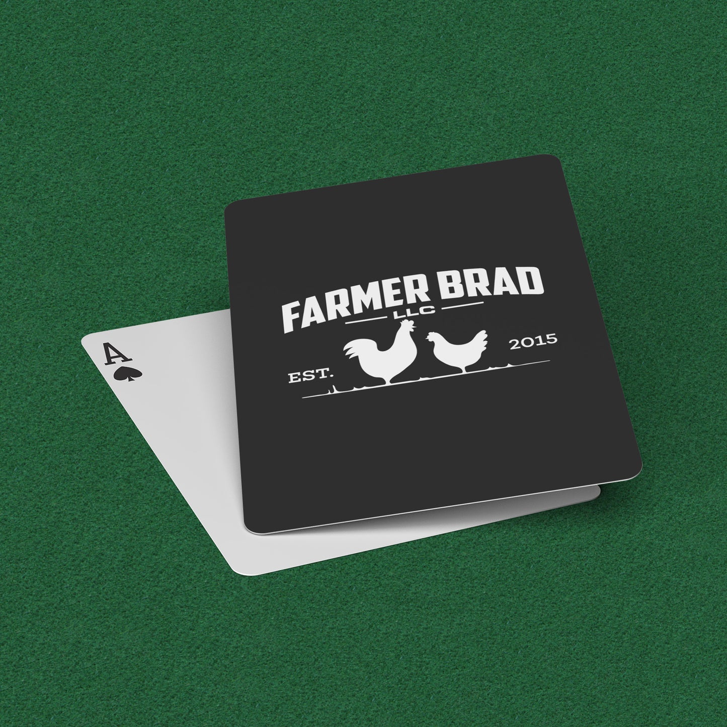 Official Farmer Brad Playing Cards