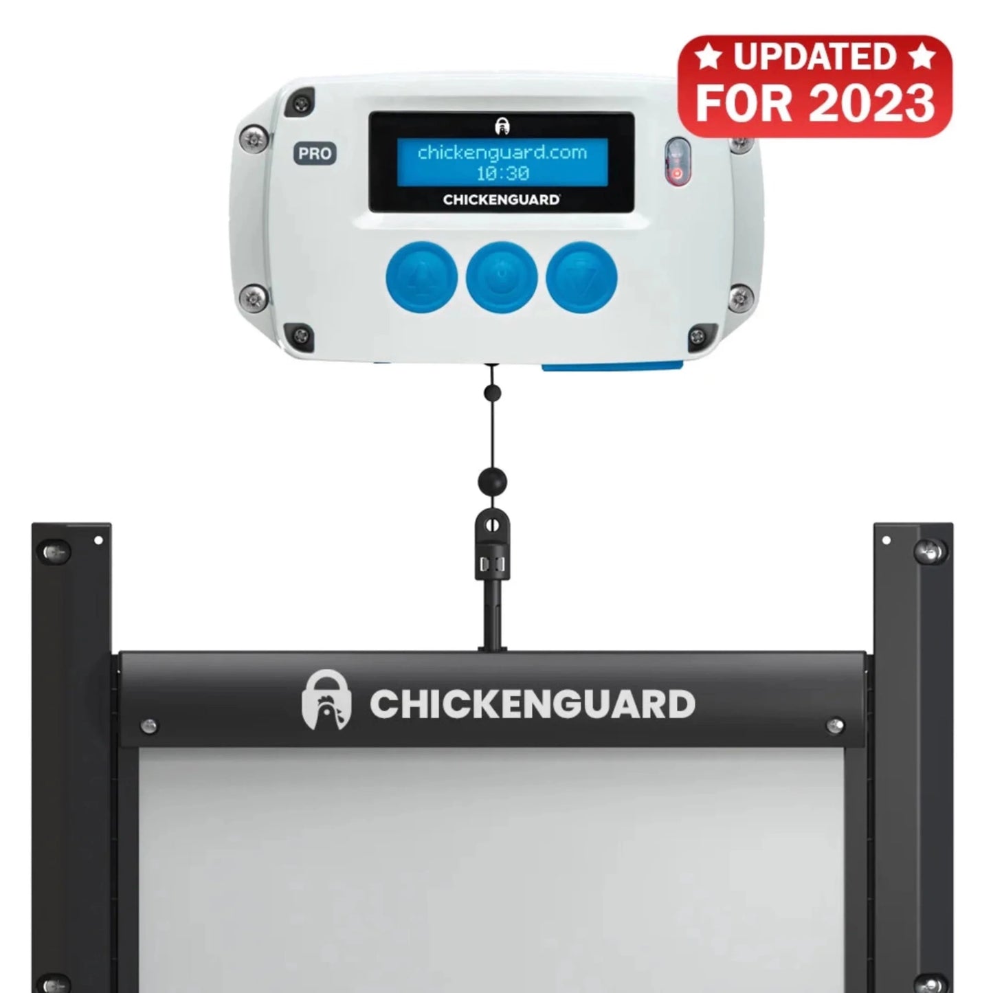 ChickenGuard Pro with Self-Locking Door Kit