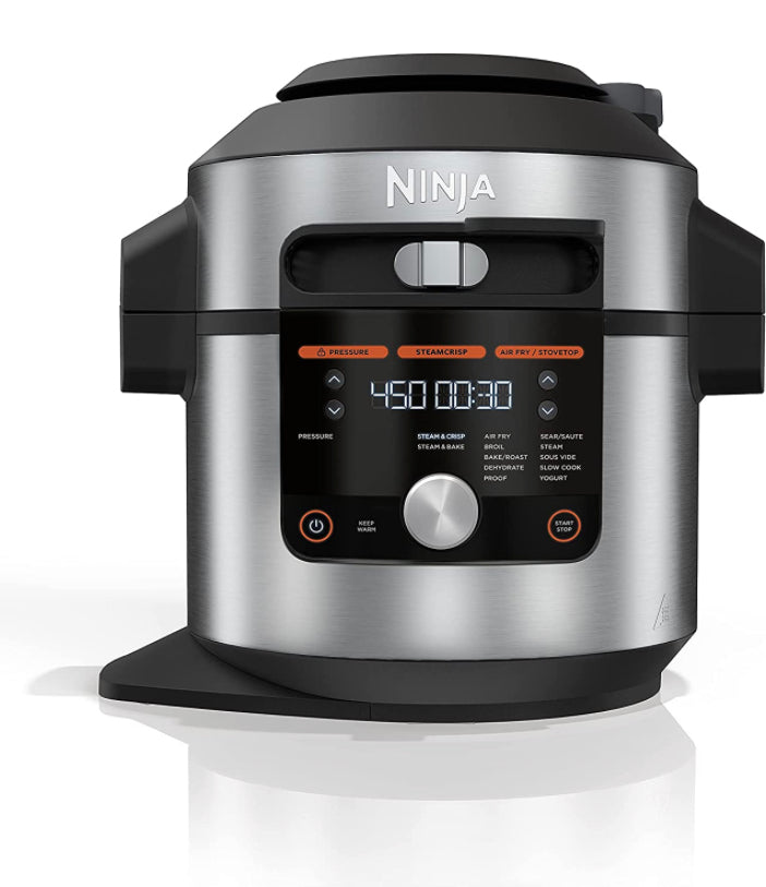 Ninja Ol601 Foodi 14-in-1 8-Qt. XL Pressure Cooker Steam Fryer with SmartLid