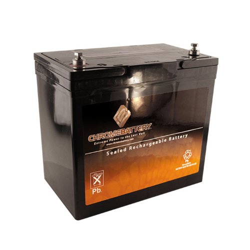 12V 55Ah High Capacity Deep Cycle Battery for Solar Wind Panels - Farmer Brad LLC