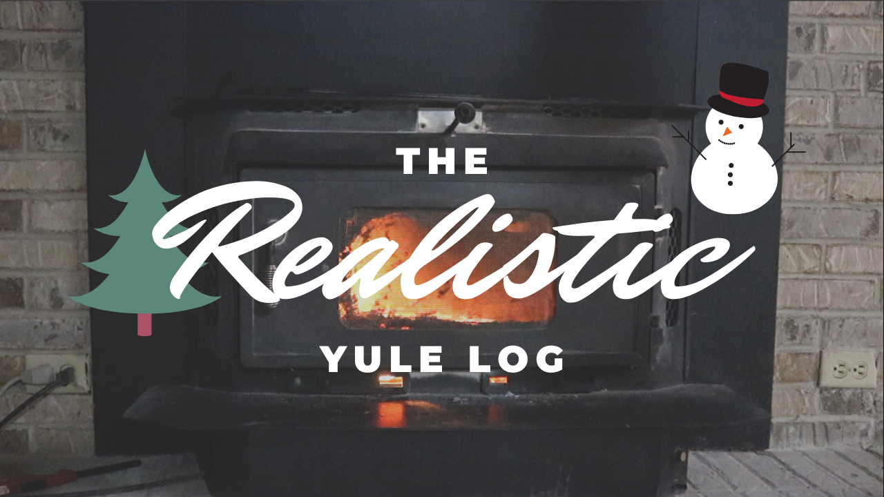 The Realistic Yule Log by Farmer Brad