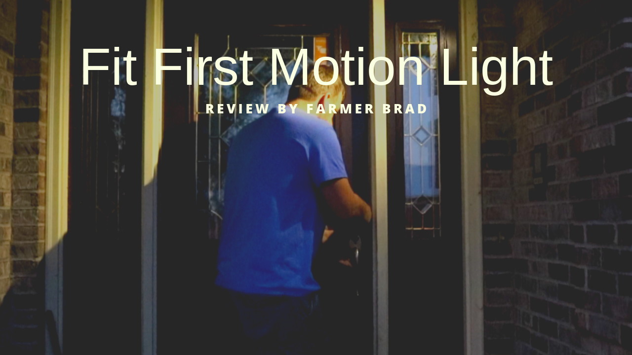 FitFirst Motion Security Light Product Review