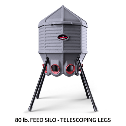 Silo de alimento CoopWorx de 80 lb