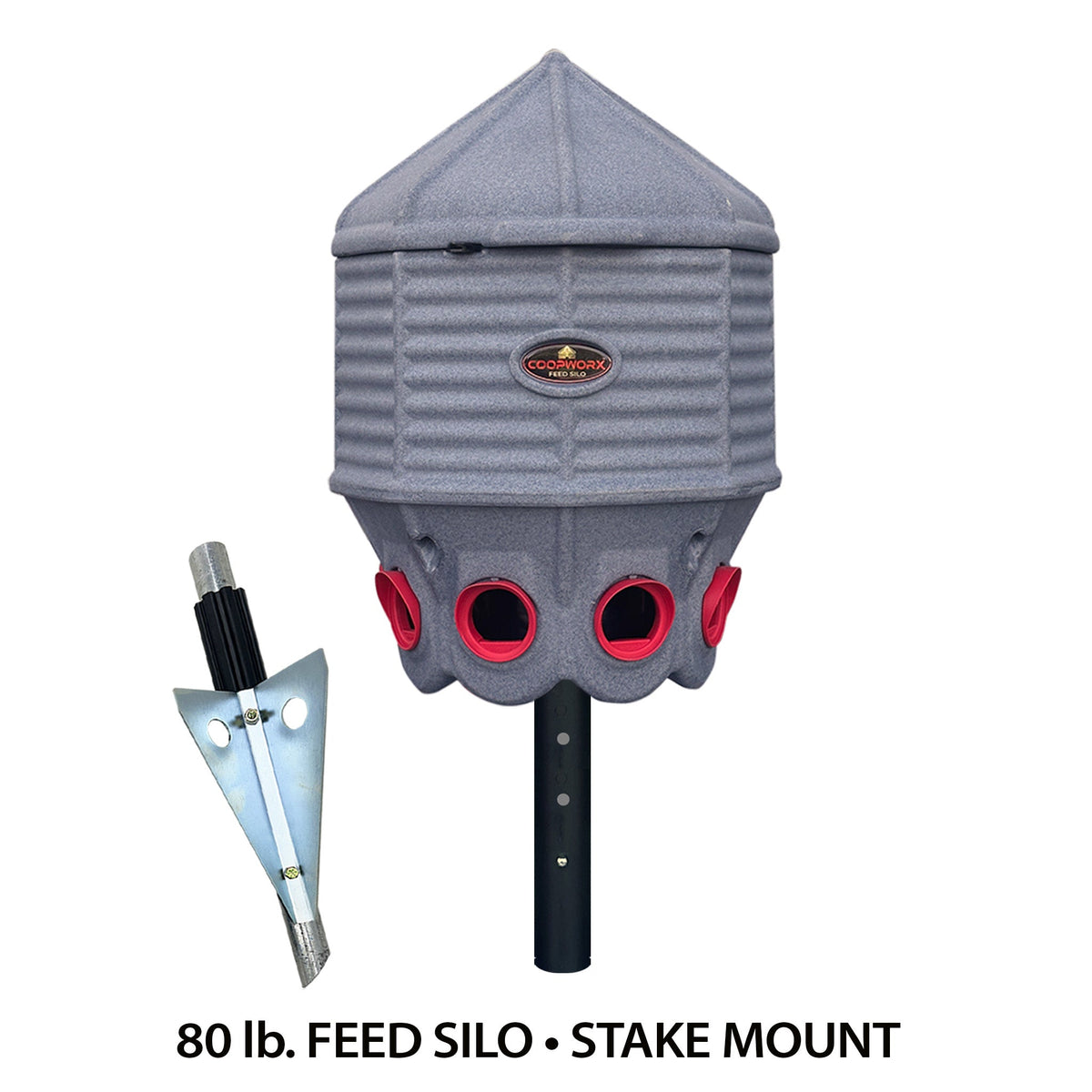 80 lb. FEED SILO