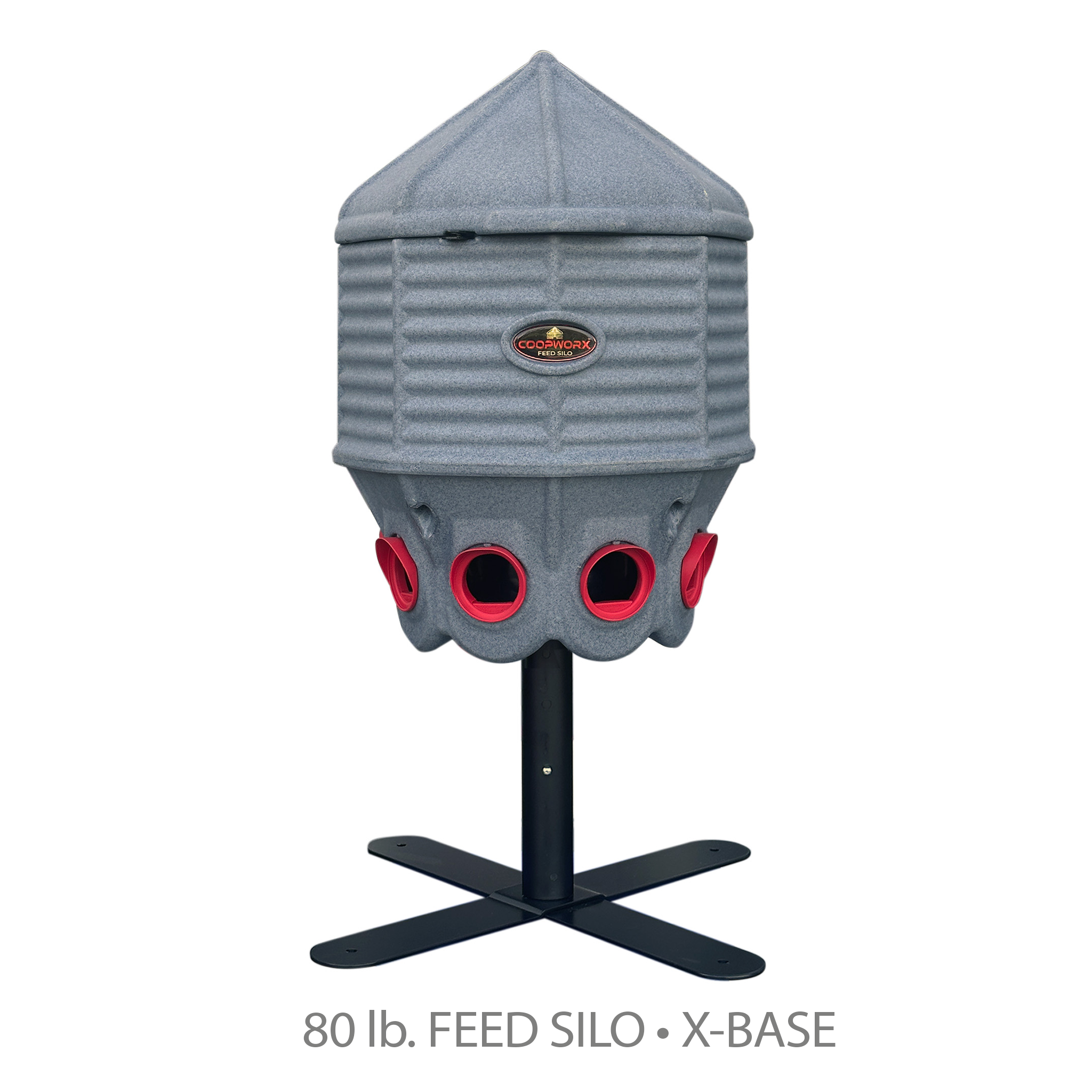 Silo de alimento CoopWorx de 80 lb