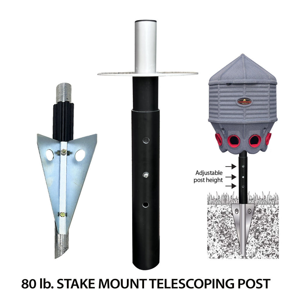 80 lb. FEED SILO