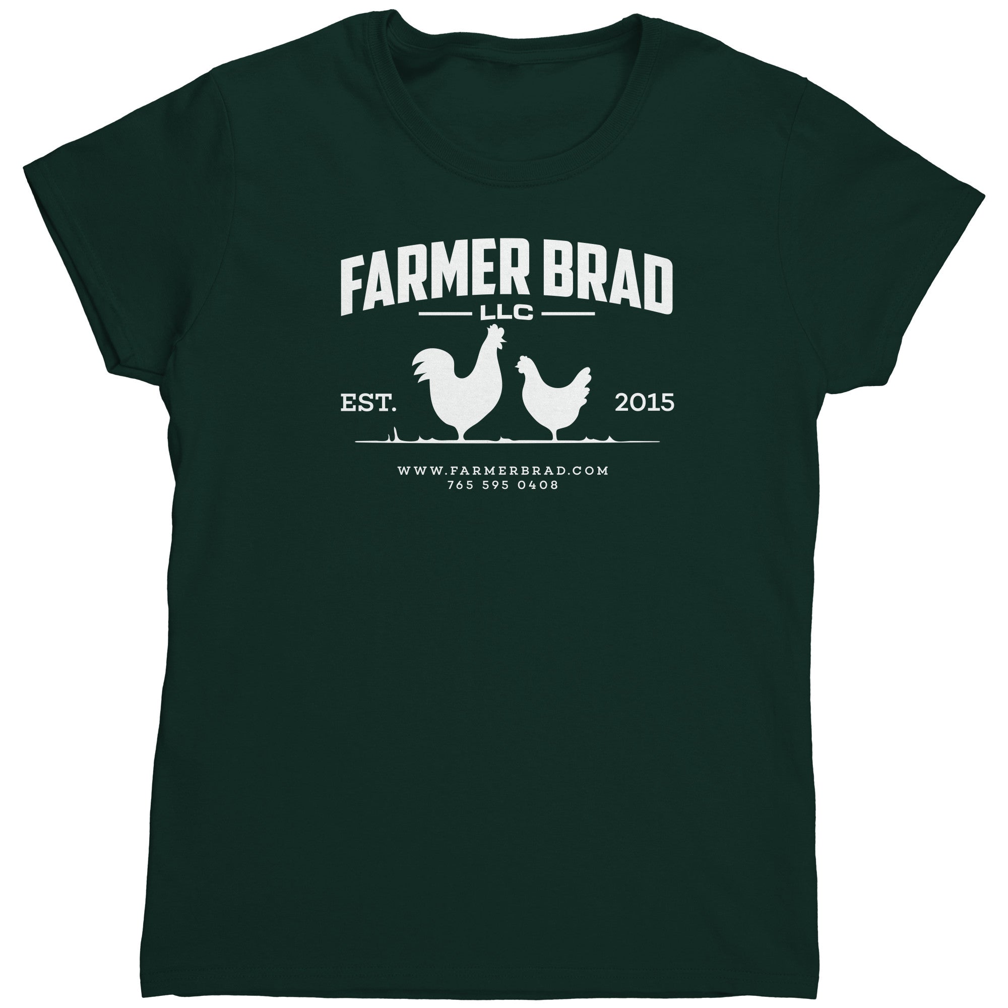 Farmer Brad shirt (Womens Gildan Shirt)