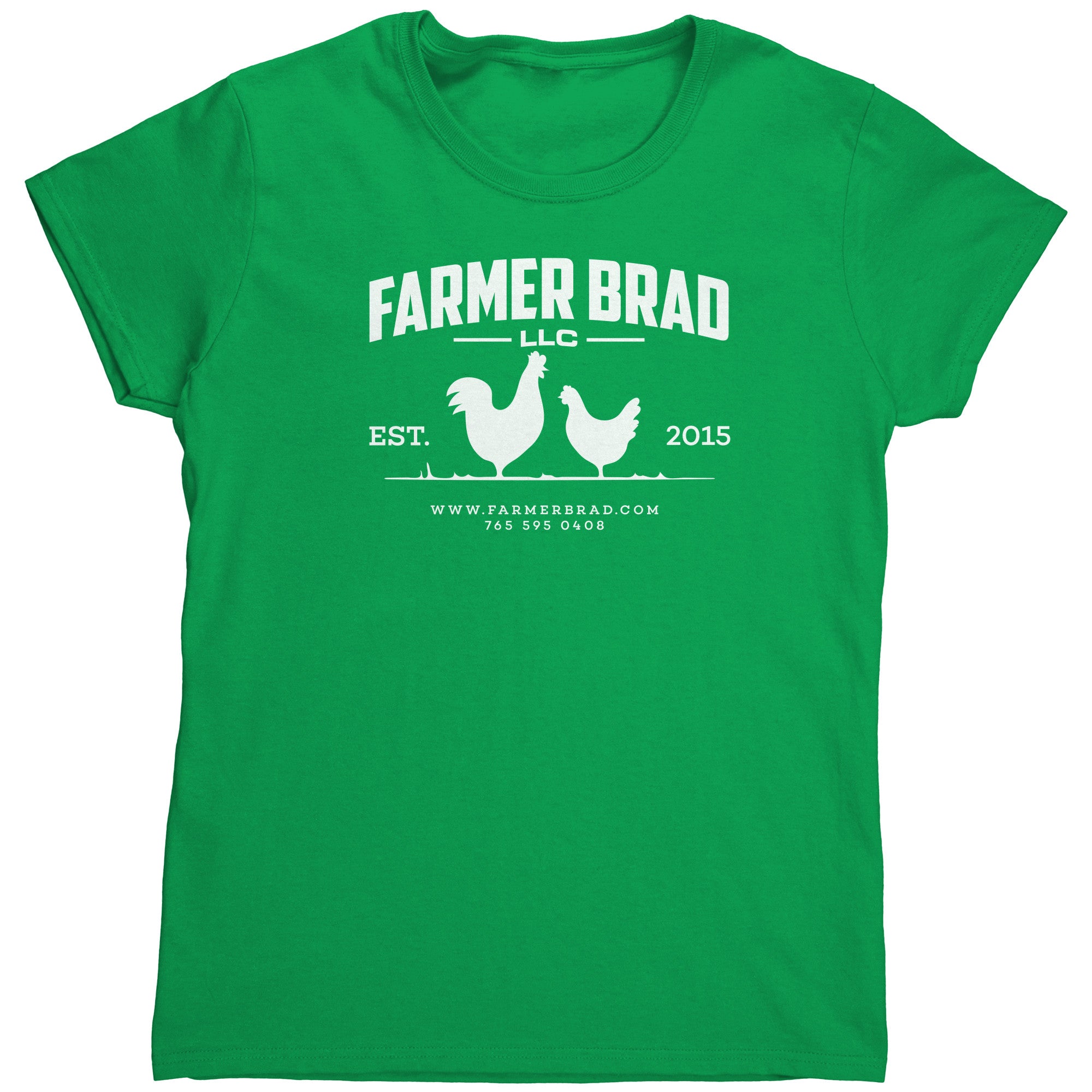 Farmer Brad shirt (Womens Gildan Shirt)