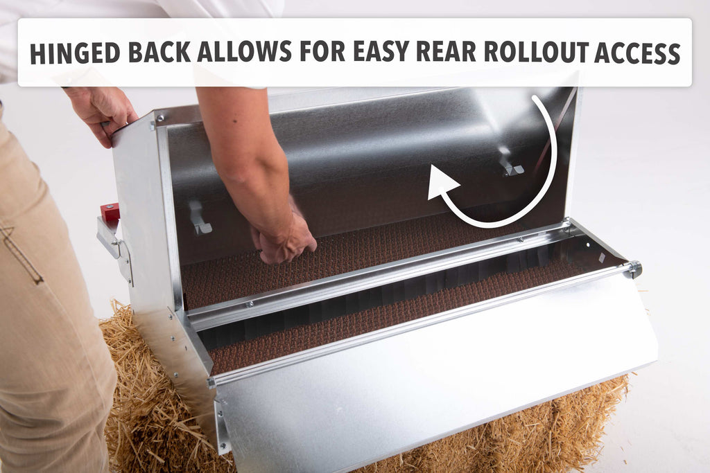 Caja nido desplegable reversible mediana (34") (hasta 32 gallinas) - Grado premium - Envío gratuito