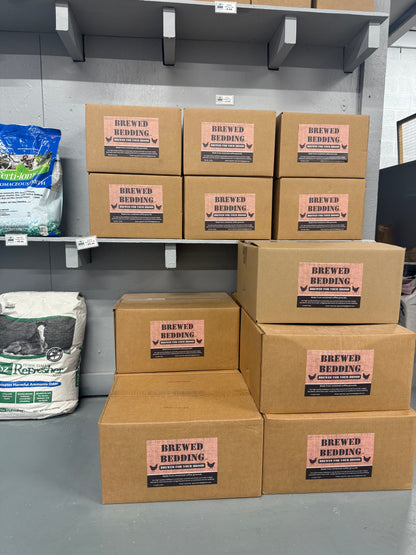 Brewed Bedding - Coffee Grounds Bedding 30 lbs by [Agrarian Indy]