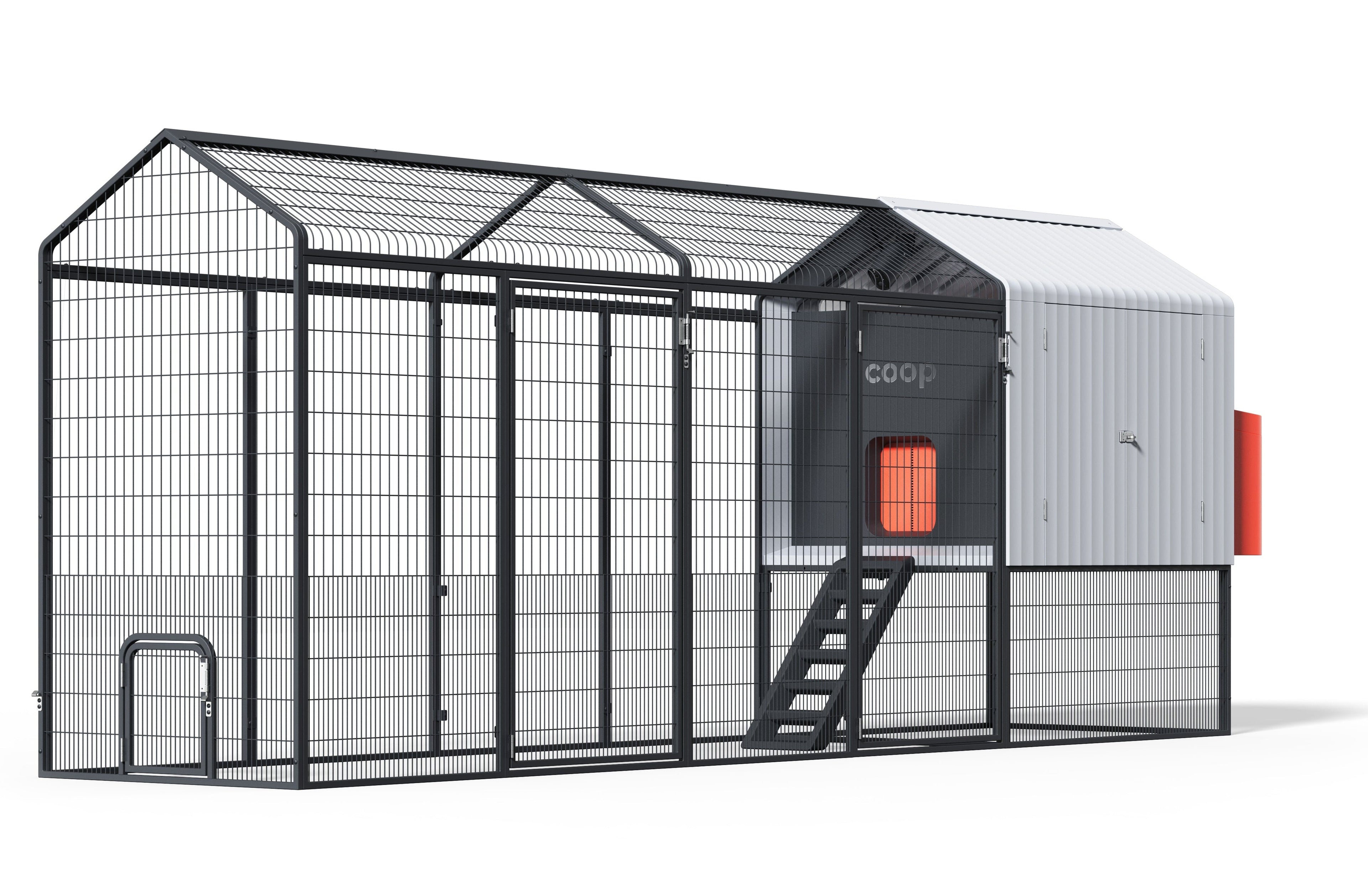 The Smart Coop + XL Steel Run
