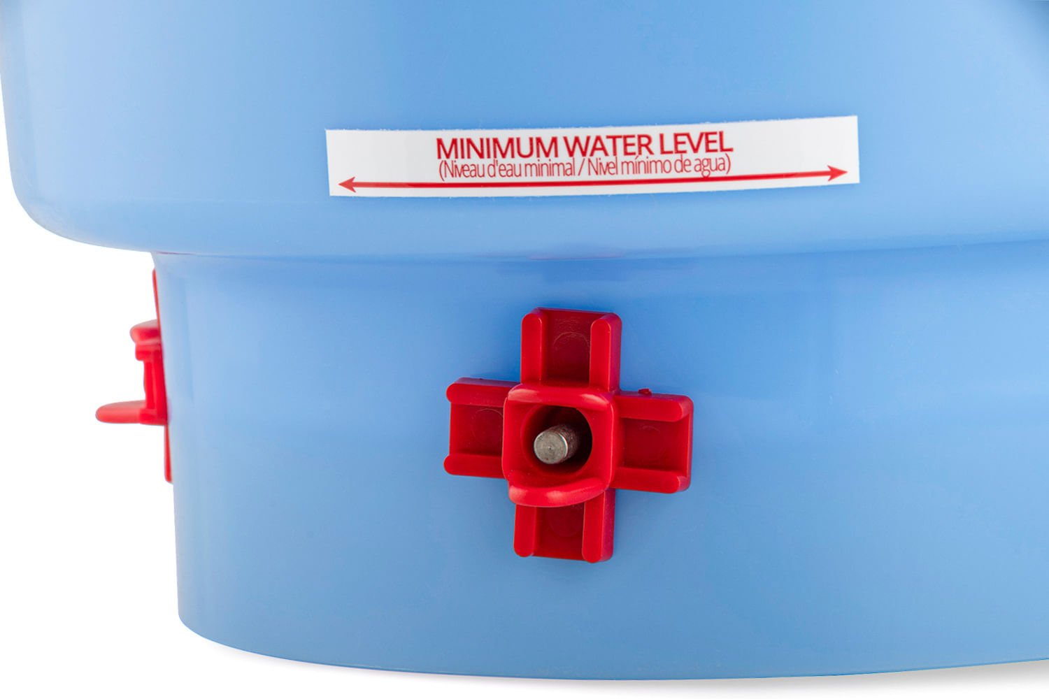 Little Giant Heated Deluxe Hen Hydrator, 3 Gallon