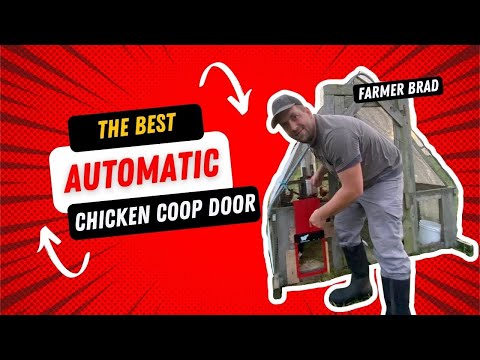 Ejecute la puerta automática del gallinero