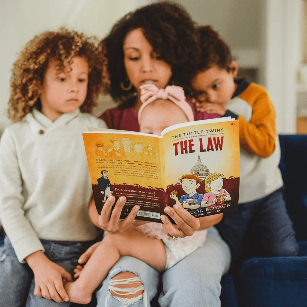 Deron Tuttle The Tuttle Twins Learn About The Law – Farmer Brad