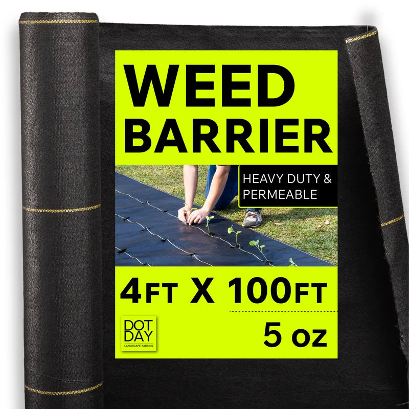 XBAR Heavy-Duty Weed Barrier Fabric (5 oz Dual-Layer)