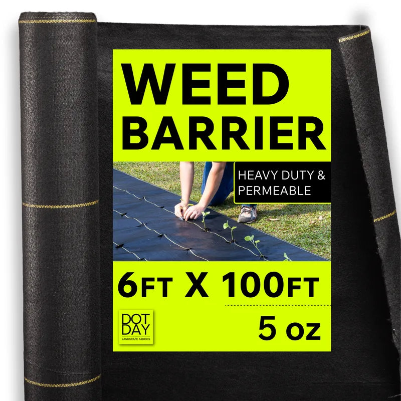 XBAR Heavy-Duty Weed Barrier Fabric (5 oz Dual-Layer)
