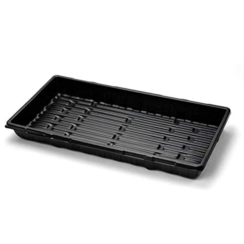 1020 Trays - Extra Strength No Holes, 5 pack, for Propagation Seed Starter, Plant Germination, Strong Seedling Flat, Fodder, Microgreens - Farmer Brad LLC