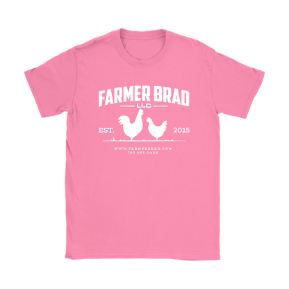 OFFICIAL FARMER BRAD (Gildan Womens T-Shirt) - Farmer Brad LLC