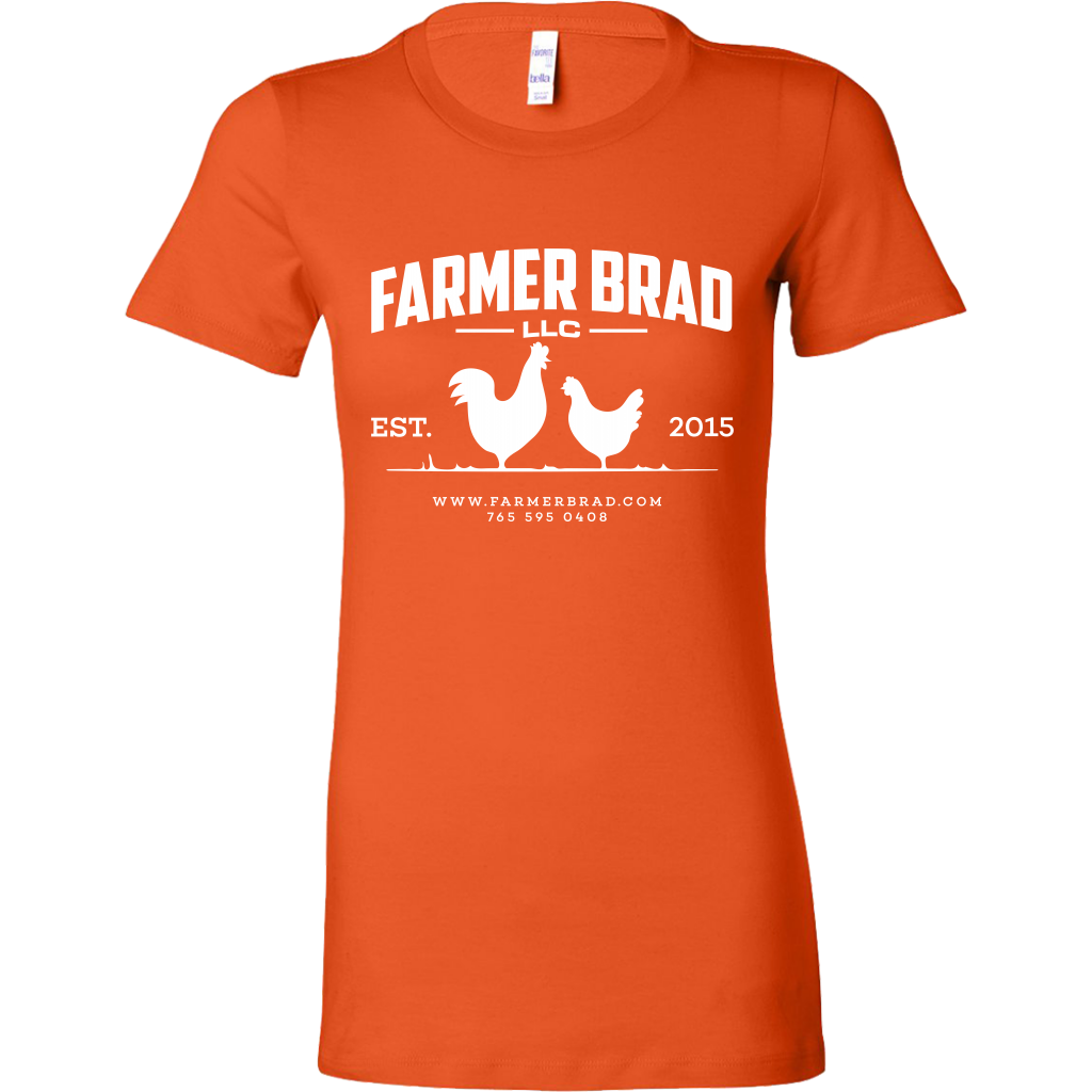 OFFICIAL FARMER BRAD (Bella Womens Shirt) - Farmer Brad LLC