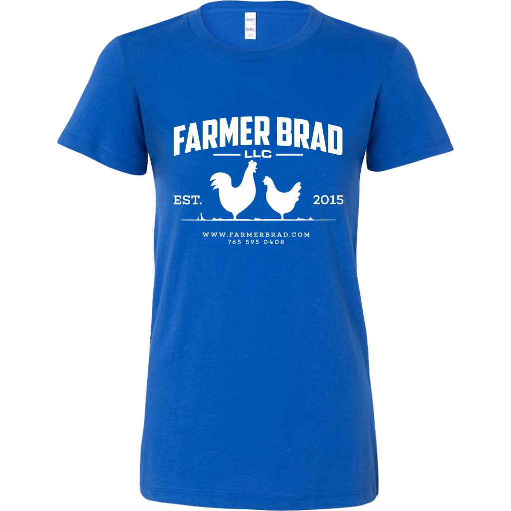 OFFICIAL FARMER BRAD (Bella Womens Shirt) - Farmer Brad LLC