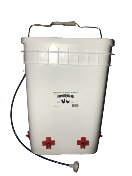 4 Gallon Automatic Chicken Waterer (PRE ORDER) - Farmer Brad LLC