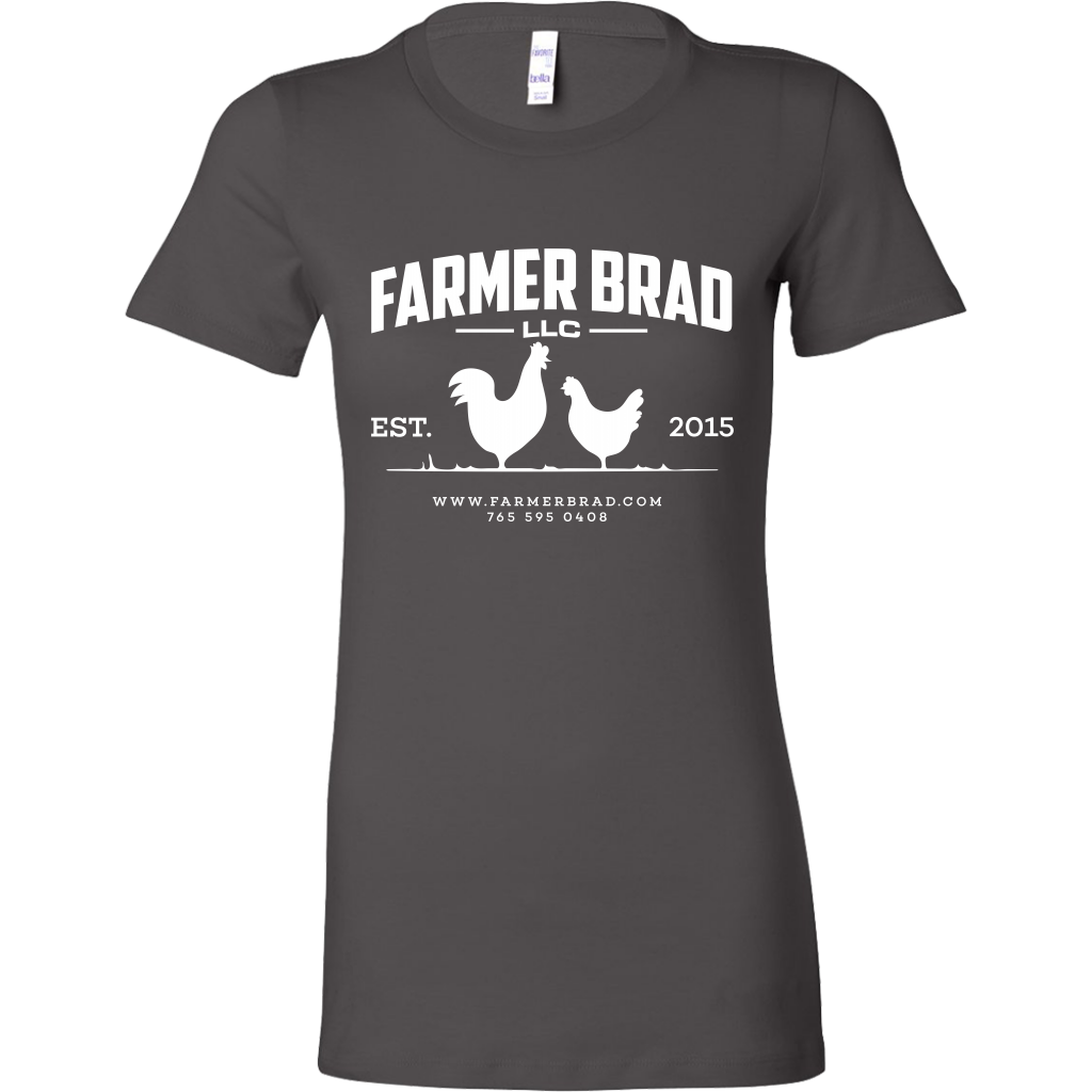 OFFICIAL FARMER BRAD (Bella Womens Shirt) - Farmer Brad LLC