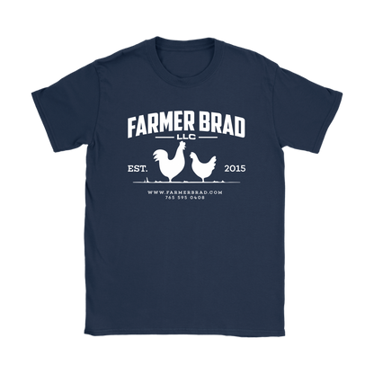 OFFICIAL FARMER BRAD (Gildan Womens T-Shirt) - Farmer Brad LLC