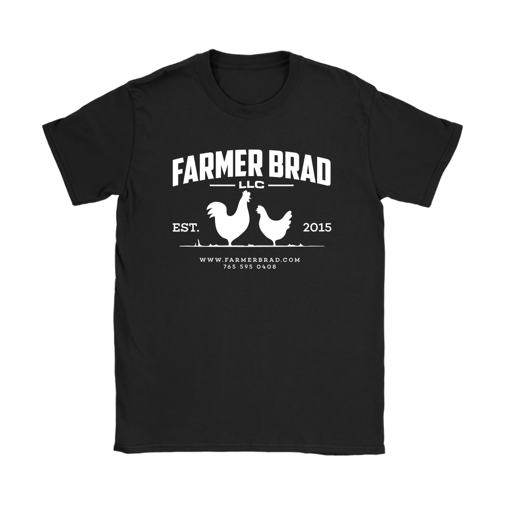 OFFICIAL FARMER BRAD (Gildan Womens T-Shirt) - Farmer Brad LLC