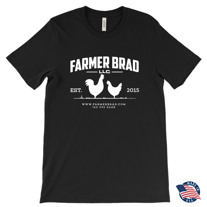 OFFICIAL FARMER BRAD (Canvas Mens T-Shirt) - Farmer Brad LLC