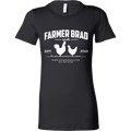 OFFICIAL FARMER BRAD (Bella Womens Shirt) - Farmer Brad LLC