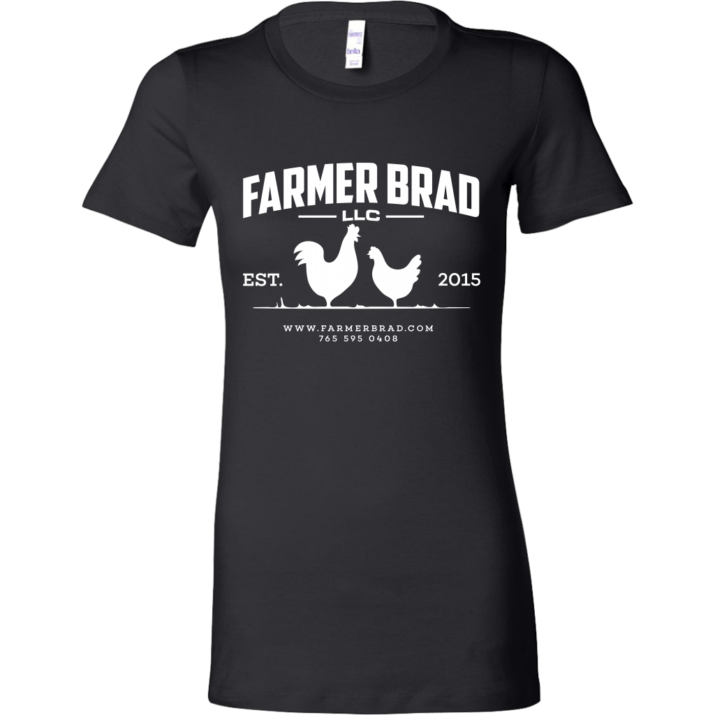 OFFICIAL FARMER BRAD (Bella Womens Shirt) - Farmer Brad LLC