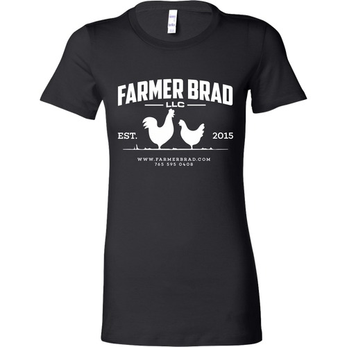OFFICIAL FARMER BRAD (Bella Womens Shirt) - Farmer Brad LLC