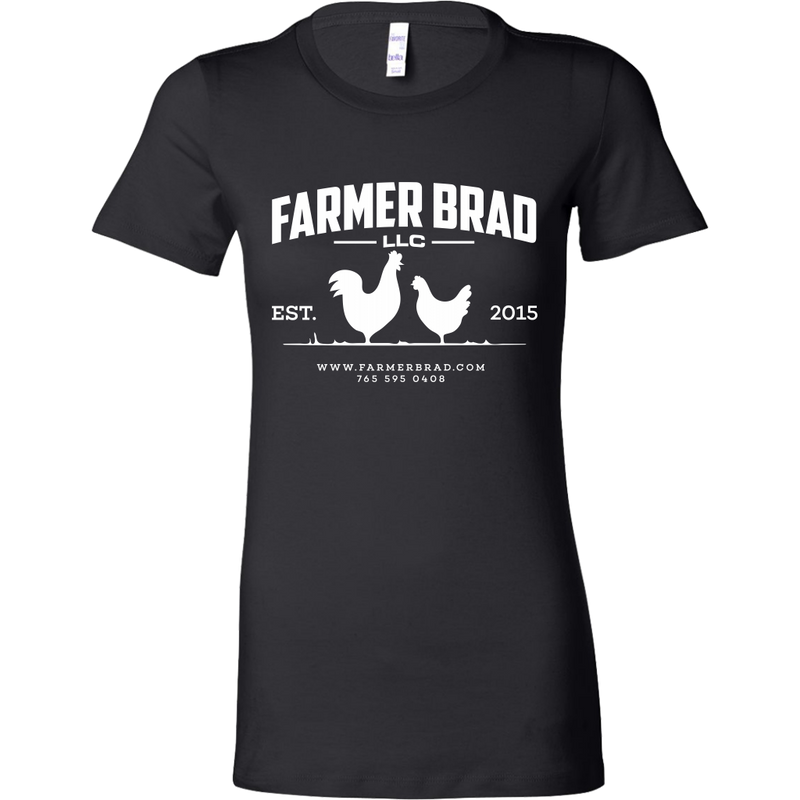 OFFICIAL FARMER BRAD (Bella Womens Shirt) - Farmer Brad LLC