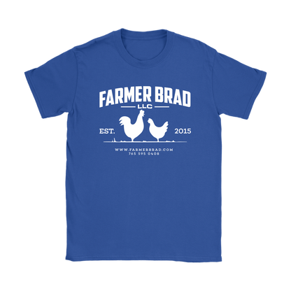 OFFICIAL FARMER BRAD (Gildan Womens T-Shirt) - Farmer Brad LLC