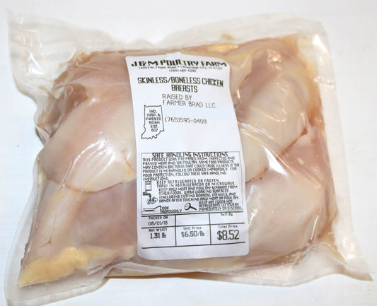 Chicken Breast (Skinless and Boneless) - Farmer Brad LLC