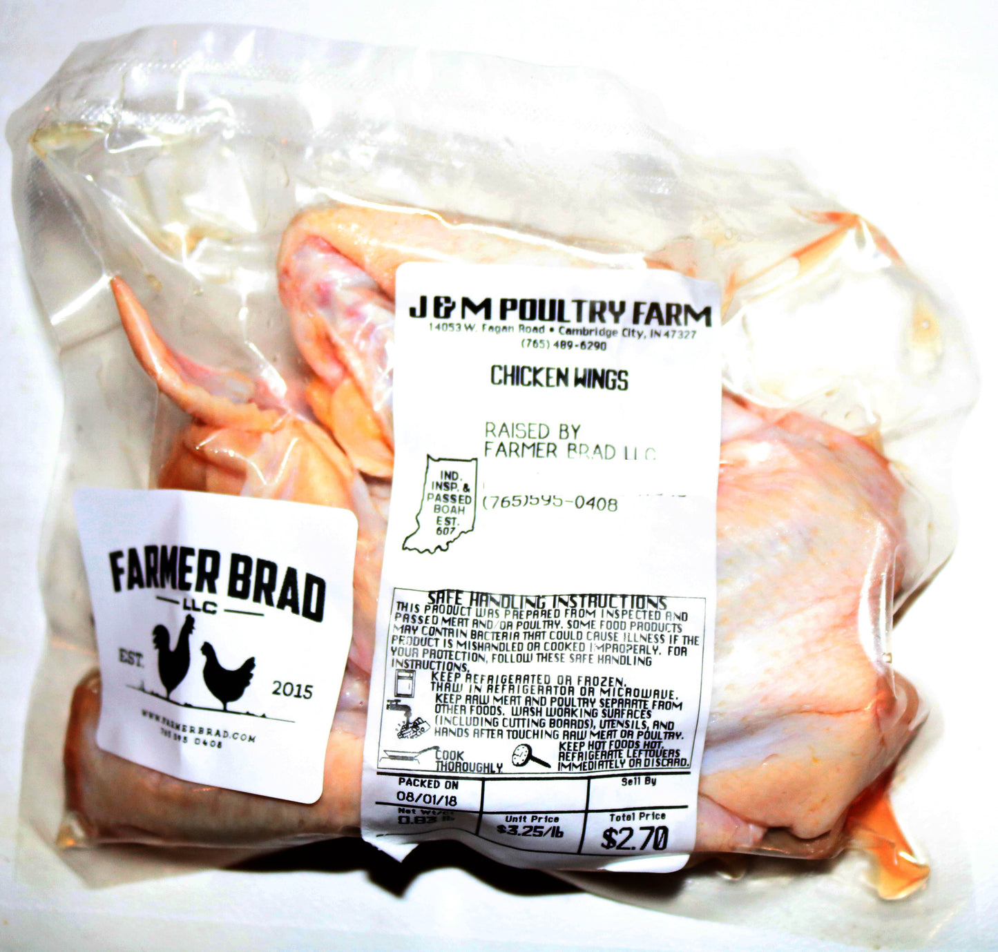 Chicken Wings - Farmer Brad LLC
