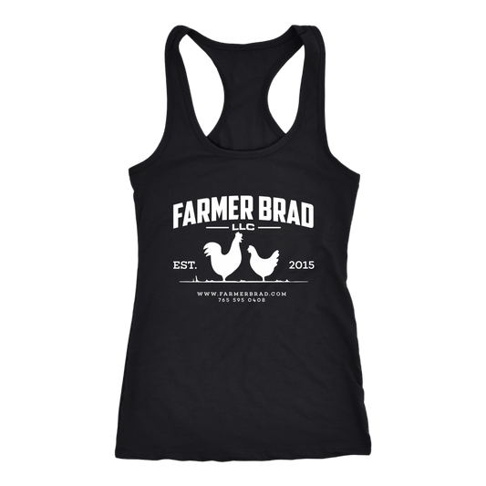 OFFICIAL FARMER BRAD (Next Level Racerback Tank) - Farmer Brad LLC