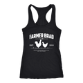 OFFICIAL FARMER BRAD (Next Level Racerback Tank) - Farmer Brad LLC