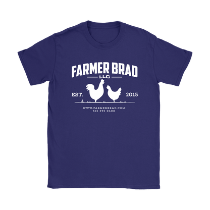 OFFICIAL FARMER BRAD (Gildan Womens T-Shirt) - Farmer Brad LLC