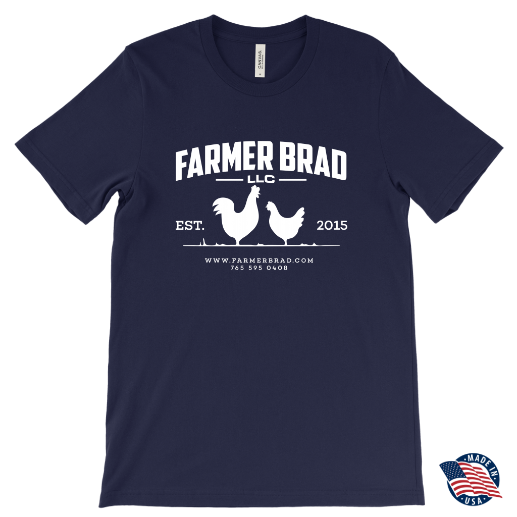 OFFICIAL FARMER BRAD (Canvas Mens T-Shirt) - Farmer Brad LLC