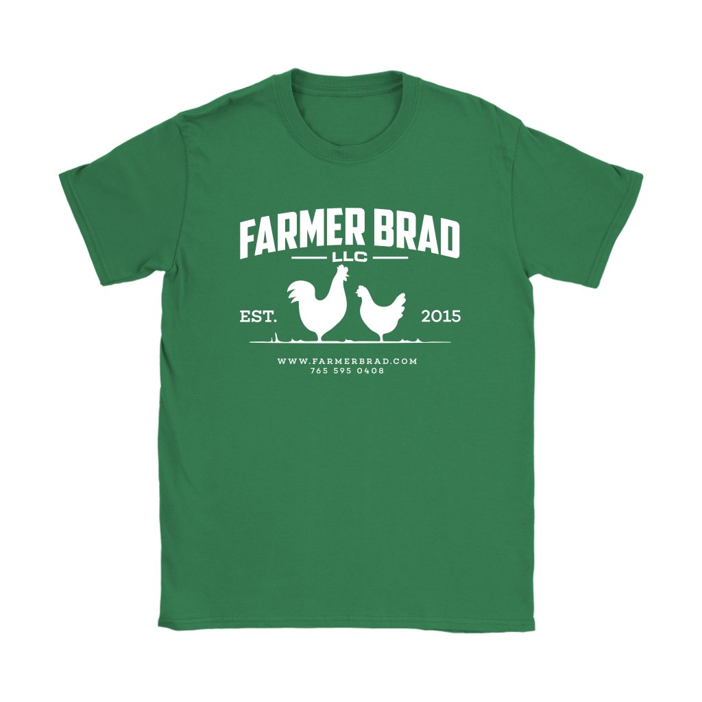 OFFICIAL FARMER BRAD (Gildan Womens T-Shirt) - Farmer Brad LLC