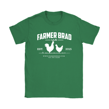 OFFICIAL FARMER BRAD (Gildan Womens T-Shirt) - Farmer Brad LLC