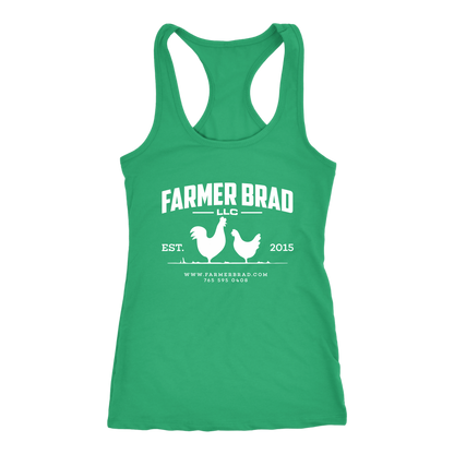 OFFICIAL FARMER BRAD (Next Level Racerback Tank) - Farmer Brad LLC