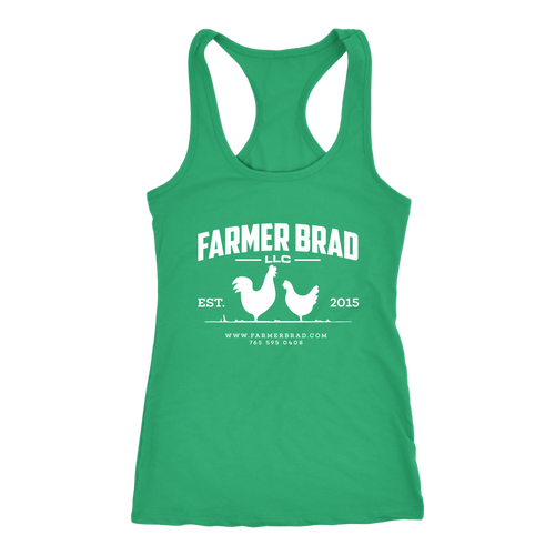 OFFICIAL FARMER BRAD (Next Level Racerback Tank) - Farmer Brad LLC